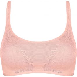 Triumph Women's Fit Smart P EX Bra Size 04 36F - 42DD Black Floral RRP £48 | UK