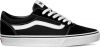 Vans Ward Heren Sneakers - (Suede Canvas) Black/White - Maat 42.5