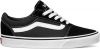 Vans Dames Sneakers - Black/White - Maat 37 Ward Suede/Canvas 