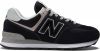New Balance 574 Heren Sneakers - BLACK - Maat 44,5