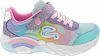 Skechers Meisjes Sneakers - Multicolour - Maat 31 Rainbow Racer-Nova Blitz 