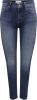 ONLY ONLBLUSH MID SK ANK RAW DNM REA194 NOOS Dames Jeans - Maat L x L30