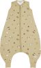 Meyco Forest Animals baby winter slaapoverall Jumper - sand - 104cm