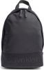 SHOWMODEL Calvin Klein Heren Shadow Round Backpack rugzak, zwart (black), 15x42x30 cm