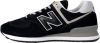 New Balance Heren Sneakers - Zwart - Maat 45 ML574 
