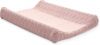 Jollein Aankleedkussenhoes roze River Knit 75x85cm - Pale Pink