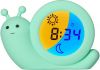 Slaaptrainer - Nachtlampje - Kinderwekker - Groen Alecto Baby BC110GN SIMON - 