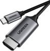 USB C naar HDMI (4K) Kabel 1.5 meter - Alleen USB-C Type 3 - 4K Ultra HD - 60fps  Ugreen