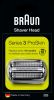 Braun Series 3 32S Cassette Zilver - Vervangend Scheerblad