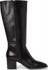 TAMARIS-Dames Long Boot Heel--zwart-Maat 40-