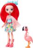 Enchantimals Fanci Flamingo & Vriendje Swash - Speelfiguur 15 cm Laat je betoveren door deze schattige Enchantimals poppen en hun dierenvriendjes