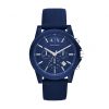 Armani Horloge  Exchange Blauw AX1327
