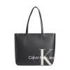 KOOPJESHOEK Calvin Klein shopper met logo zwart