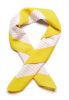 Haarband/sjaal roze-geel OBJECT
