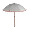 Parasol Siggy grijs UV400 D 220 H 215 cm In the Mood Collection