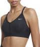 Nike Dri-FIT Indy Sportbeha Dames - Zwart - Maat L