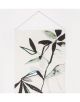 Urban Nature Culture Blad wanddecoratie van katoen 85 x 60cm