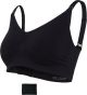 Voedingsbeha - zonder beugel - Zwart - L Carriwell Original 