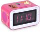 Bigben Wekkerradio met 250 Stickers - Roze