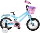 Kinderfiets Volare Brilliant - Meisjes - 12 inch - Blauw - 95% afgemonteerd