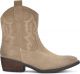 Dames western laarzen beige maat 38 PS Poelman BILA Dames Western Enkel Laarzen