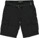 Cars Jeans DURRAS SHORT COTTON Black Heren Broek - Black - Maat XXXL