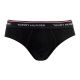 Tommy Hilfiger slips (3-pack) - heren slips zonder gulp - zwart - Maat: M