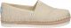 Toms Alpargata Platform Rope Espadrilles - Dames - Beige - Maat 37
