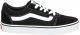 VANS MN Ward (Suede Canvas) black/whit -Maat 44.5