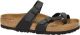Birkenstock  Dames Slippers Regular fit - Black - Maat 40 Mayari