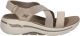 Skechers Go Walk Arch Fit Sandal Tre Dames Sneakers - Taupe - Maat 39