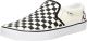 VANS MN Asher (CHECKERS) BLACK/NATURAL -Maat 41