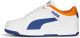 PUMA Rebound JOY Lo Jr Unisex Sneakers - White/ClydeRoyal/RickieOrange - Maat 37
