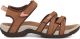 Teva W Tirra Leather Dames Sandalen - Bruin - Maat 39