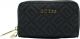 Guess Lorey Double Zip Mini Dames Portemonnee - Zwart