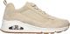 Skechers - Maat 39 - Uno For The Show sneakers beige Suede - Dames