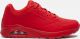 Skechers Uno - Stand On Air Heren Sneakers - Rood - Maat 41