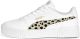 PUMA Carina 2.0 Animal Jr Dames Sneakers - White/Granola/Black/Gold - Maat 36