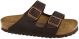 Birkenstock Arizona Slippers Habana Narrow-fit | Bruin | Nubuck | Maat 40