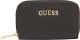 Guess Vanille Double Zip Mini Wallet - Zwart