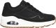 Skechers  Jongens Sneakers - Zwart - Maat 33 Uno-Stand On Air