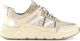 PS Poelman Dames Sneakers - Beige - Maat 42