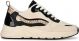 POSH by Poelman CAROCEL Dames Sneakers - Beige Multi - Maat 41