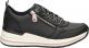 Skechers Billion 2 Side Lines Dames Sneakers - Zwart - Maat 37