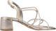 Tamaris Sandalen met hak goud maat 41 Synthetisch - Dames