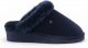 Warmbat Alice Dames Sloffen - Blauw - Maat 38