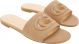 Guess Dames Slippers - Taupe - Maat 38 Tashia 