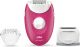 Braun Silk-épil 3 3-410 - Elektrische epilator voor dames - roze/wit