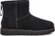 UGG Classic Mini Logo Zip Dames Laarzen - Black - Maat 38