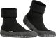 FALKE Cosyshoe antislip noppen merino wol huissokken pantoffels heren zwart - Maat 45-46